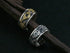 Men's vintage god eye sterling silver ring - MOWTE