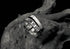 Men's fashion roma star sterling silver ring - MOWTE