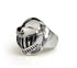 Men's fashion reaper legion sterling silver ring - MOWTE