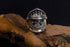 Men's fashion reaper legion sterling silver ring - MOWTE