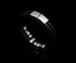 Men's fashion leather titanium steel bracelet - MOWTE