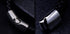 Men's fashion leather titanium steel bracelet - MOWTE