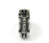 Men's fashion magic pestle sterling silver ring - MOWTE