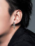 Men's fashion skeleton ear stud - MOWTE