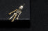 Men's fashion skeleton ear stud - MOWTE