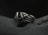 Men's fashion knot mochi sterling silver ring - MOWTE