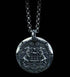 Men's vintage sterling silver eagle pendant & necklace - MOWTE