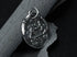 Men's vintage sterling silver eagle pendant & necklace - MOWTE