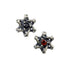 Men's fashion hexagram diamond ear stud - MOWTE