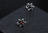 Men's fashion hexagram diamond ear stud - MOWTE