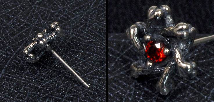 Men's fashion hexagram diamond ear stud - MOWTE