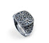 Men's fashion tang grass sterling silver ring - MOWTE