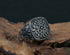 Men's fashion tang grass sterling silver ring - MOWTE