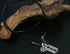 Men's fashion sterling silver blade star pendant & necklace - MOWTE