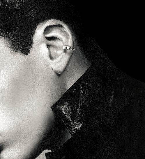 Men's fashion ear clip ear cuff - MOWTE