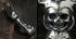 Men's hip hop sterling silver mickey skull pendant & necklace - MOWTE