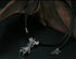 Men's hip hop sterling silver mickey skull pendant & necklace - MOWTE