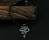 Men's sterling silver snake pendant & necklace - MOWTE