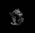 Men's vintage 3D dragon sterling silver ring - MOWTE