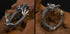 Men's vintage 3D dragon sterling silver ring - MOWTE