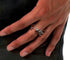 Men's vintage 3D dragon sterling silver ring - MOWTE