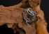 Men's vintage 3D dragon sterling silver ring - MOWTE