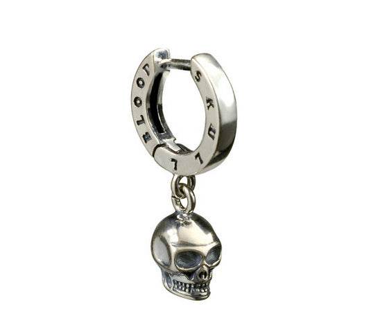 Men's fashion skull ear stud - MOWTE