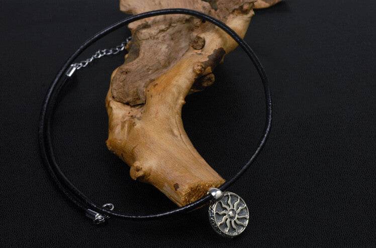 Sun pendant & necklace - MOWTE