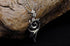 Men's fashion sterling silver dragonwings pendant & necklace - MOWTE