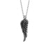 Men's fashion titanium steel wings never fade necklace - MOWTE