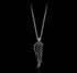 Men's fashion titanium steel wings never fade necklace - MOWTE